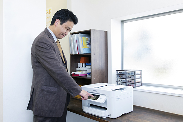Home study service "Ie-Sta!" supported by Epson printers and services