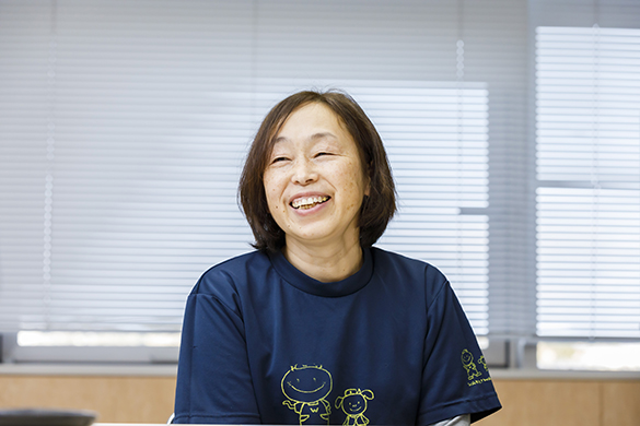 Yuko Kobashi, representative of Wakuwa-ku