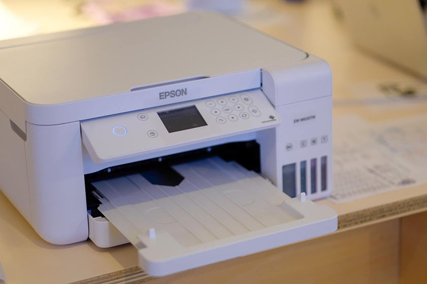 A printer that supports the Epson Connect API lent to each participant. This is the cornerstone of the hackathon.