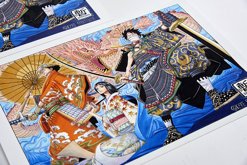 SHUEISHA MANGA-ART HERITAGE 「Real Color Collection」より。©︎尾田栄一郎／集英社