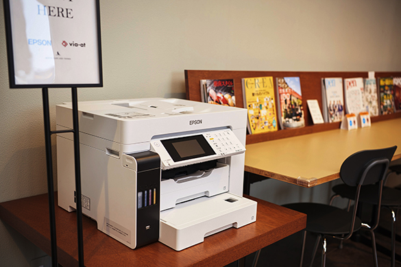 The Epson printer PX-M6712FT/PX-M6711FT at the co-working space