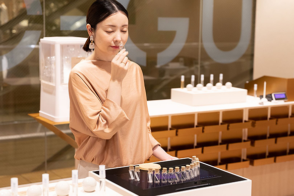 The Shinjuku Store of daily fragrance brand KO-GU, by NOSE SHOP